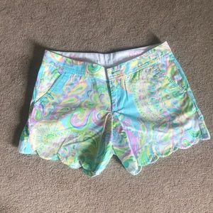 Lilly Pulitzer Buttercup Shorts in Double Trouble